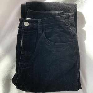John Galt: Vintage Black Corduroy Pants